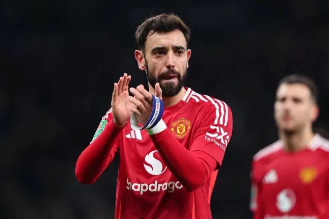 Real Madrid Bidik Bruno Fernandes dari Manchester United